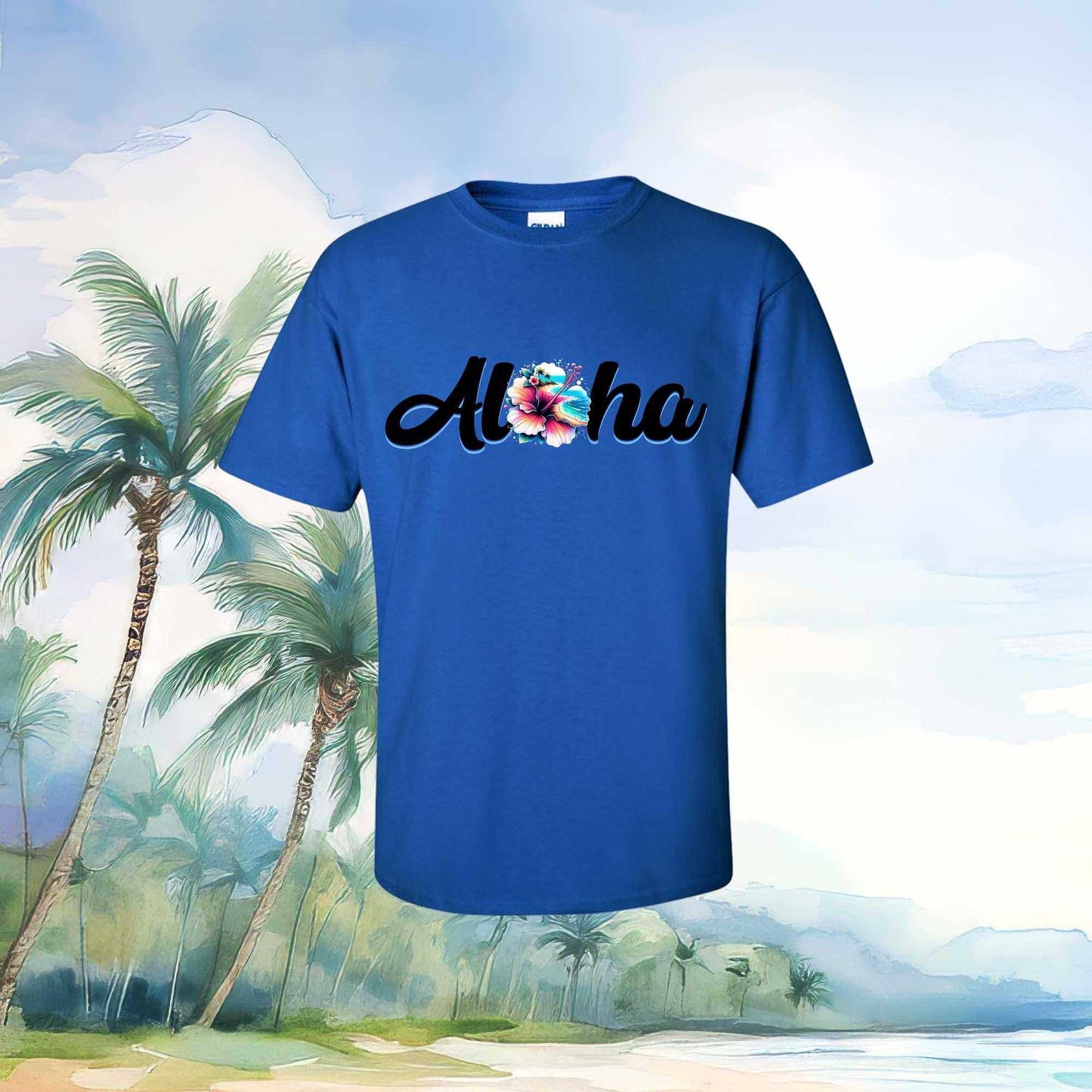Aloha Hibiscus T-shirt - Imagine With Aloha