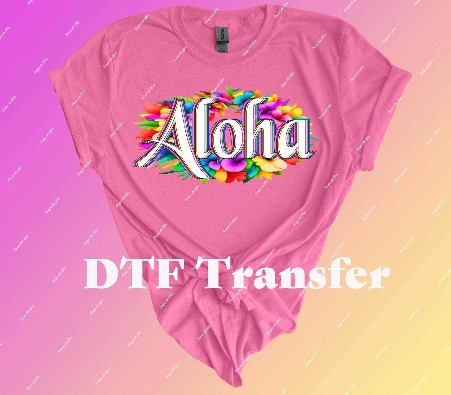 Aloha Ready to Press Heat Transfer - Imagine With Aloha
