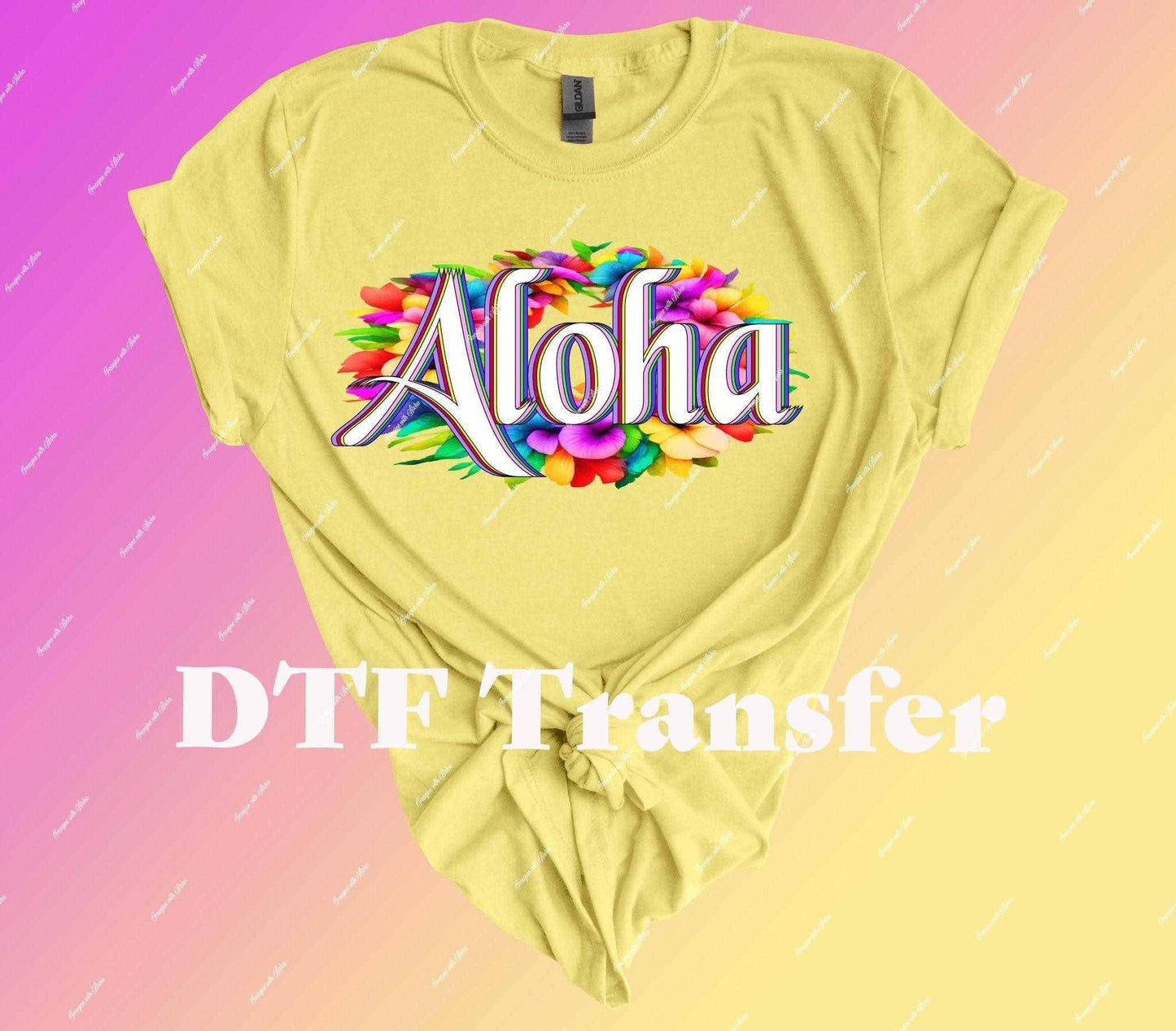 Aloha Ready to Press Heat Transfer - Imagine With Aloha