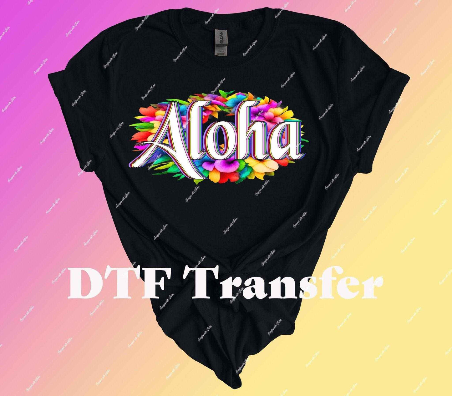 Aloha Ready to Press Heat Transfer - Imagine With Aloha
