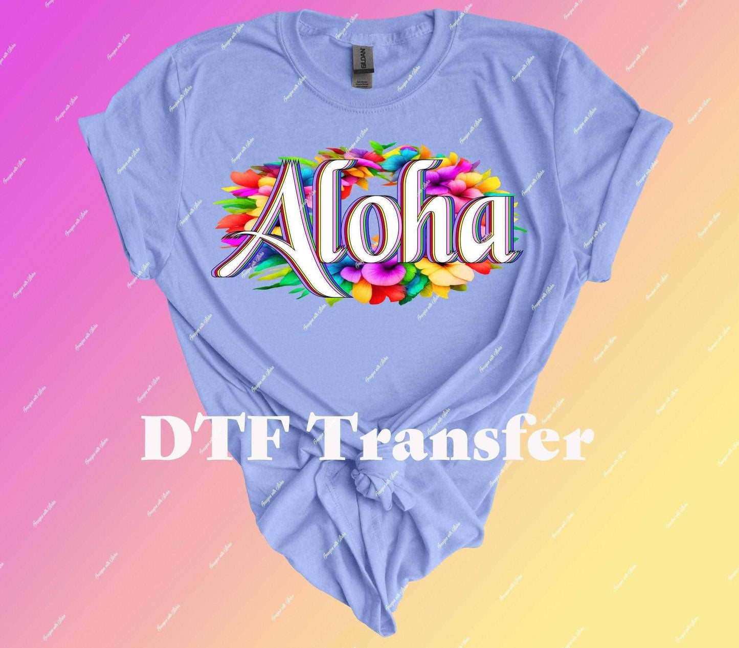 Aloha Ready to Press Heat Transfer - Imagine With Aloha