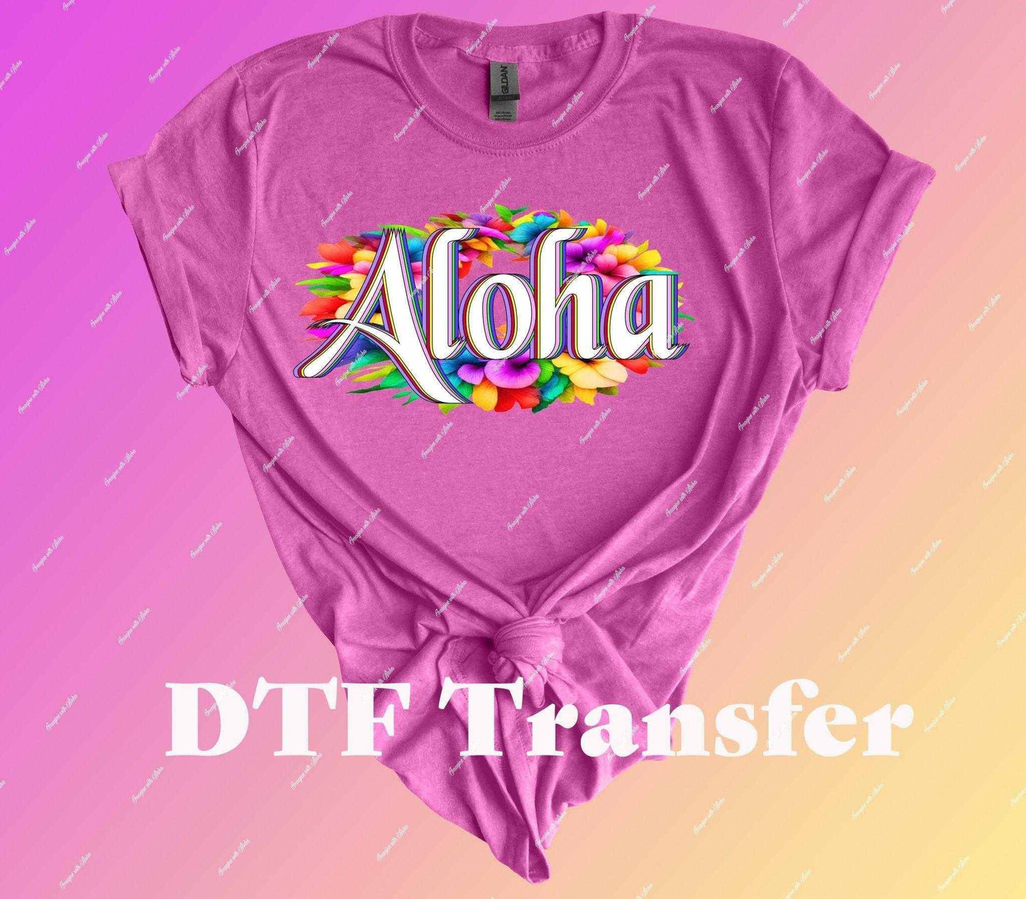 Aloha Ready to Press Heat Transfer - Imagine With Aloha