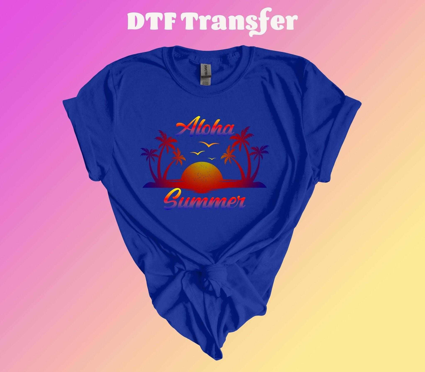 Aloha Summer DTF Transfer - Imagine With Aloha