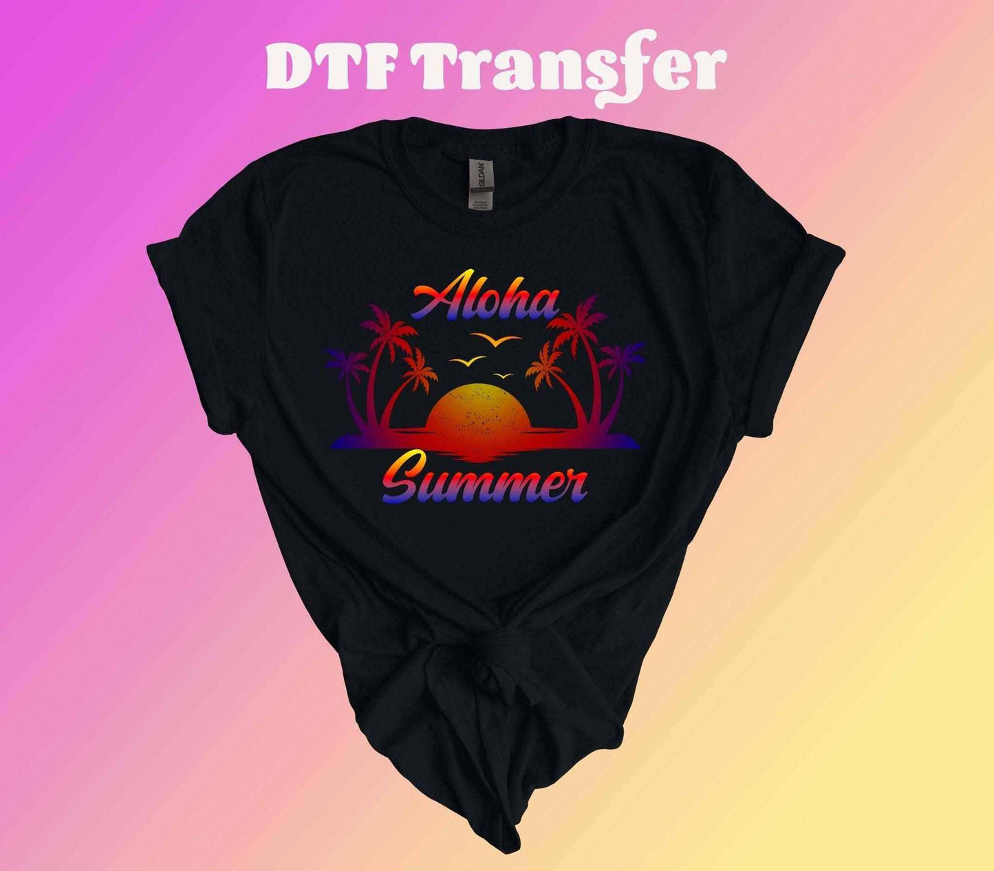 Aloha Summer DTF Transfer - Imagine With Aloha