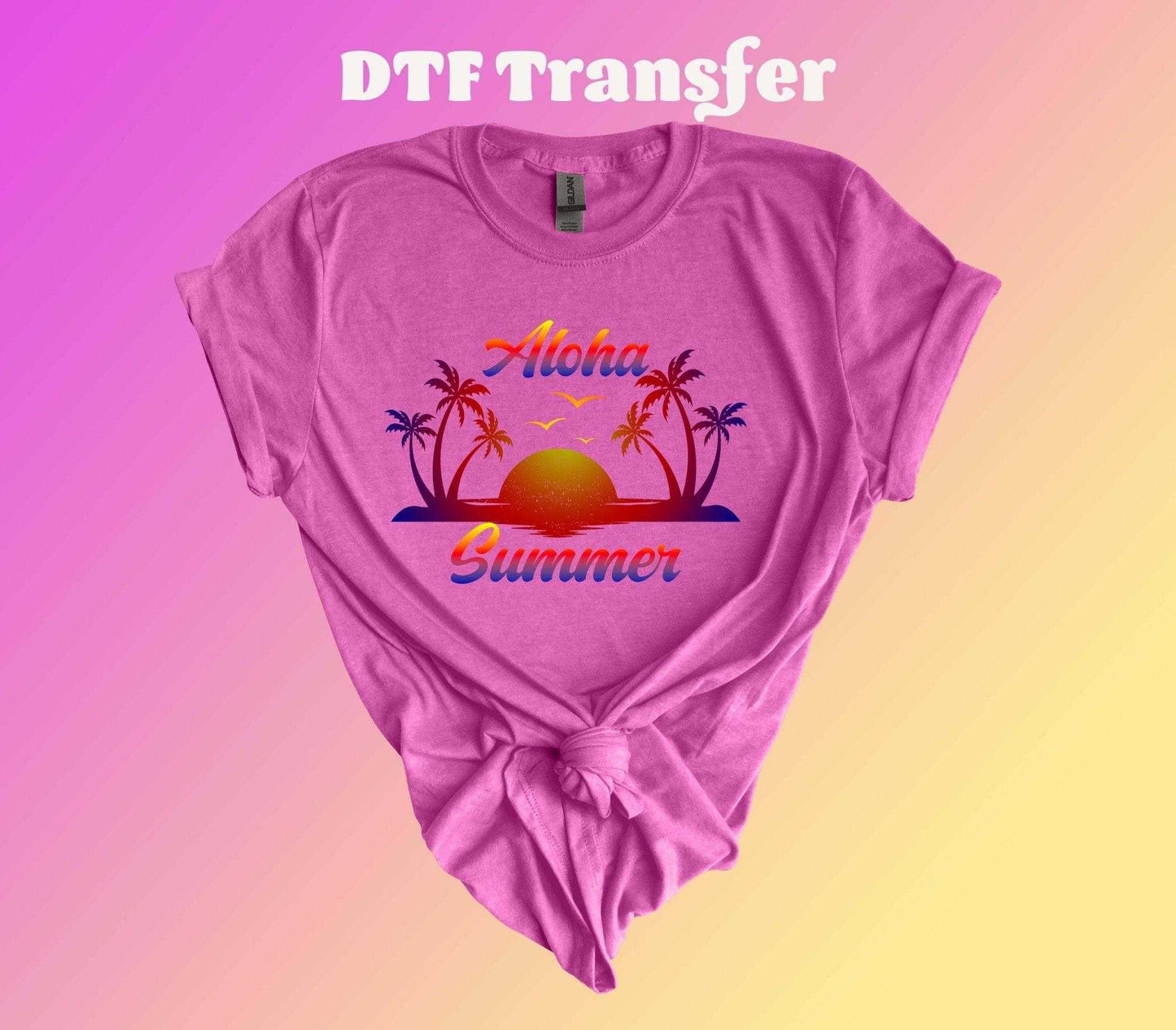 Aloha Summer DTF Transfer - Imagine With Aloha