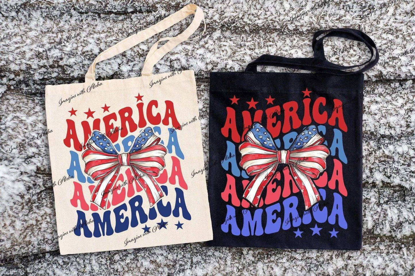 America Coquette Dtf Transfer | Iron On Transfer | Heat Transfer | Image Transfer - Imagine With Aloha