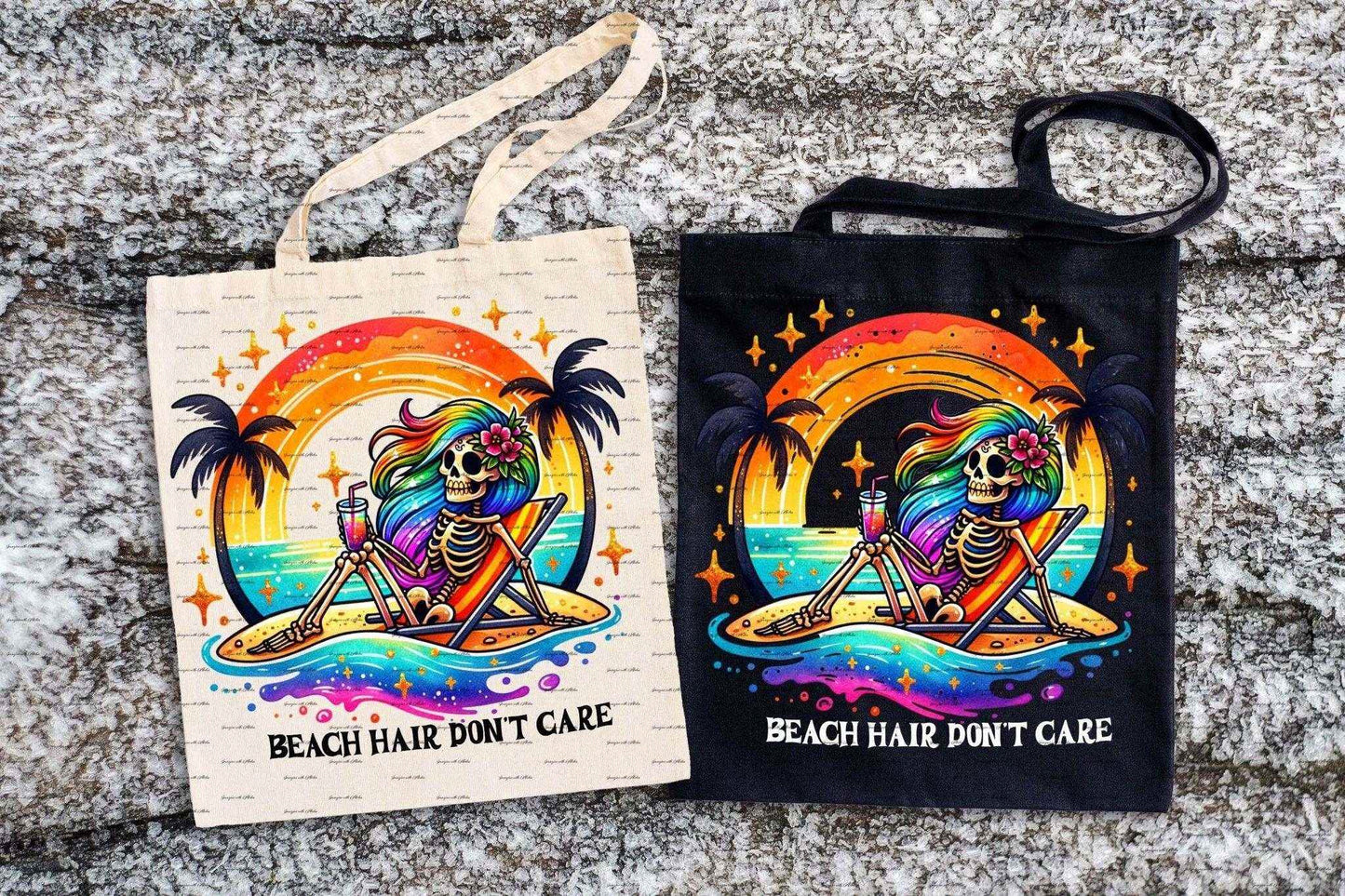 Beach Hair Don't Care DTF Transfer - Imagine With Aloha
