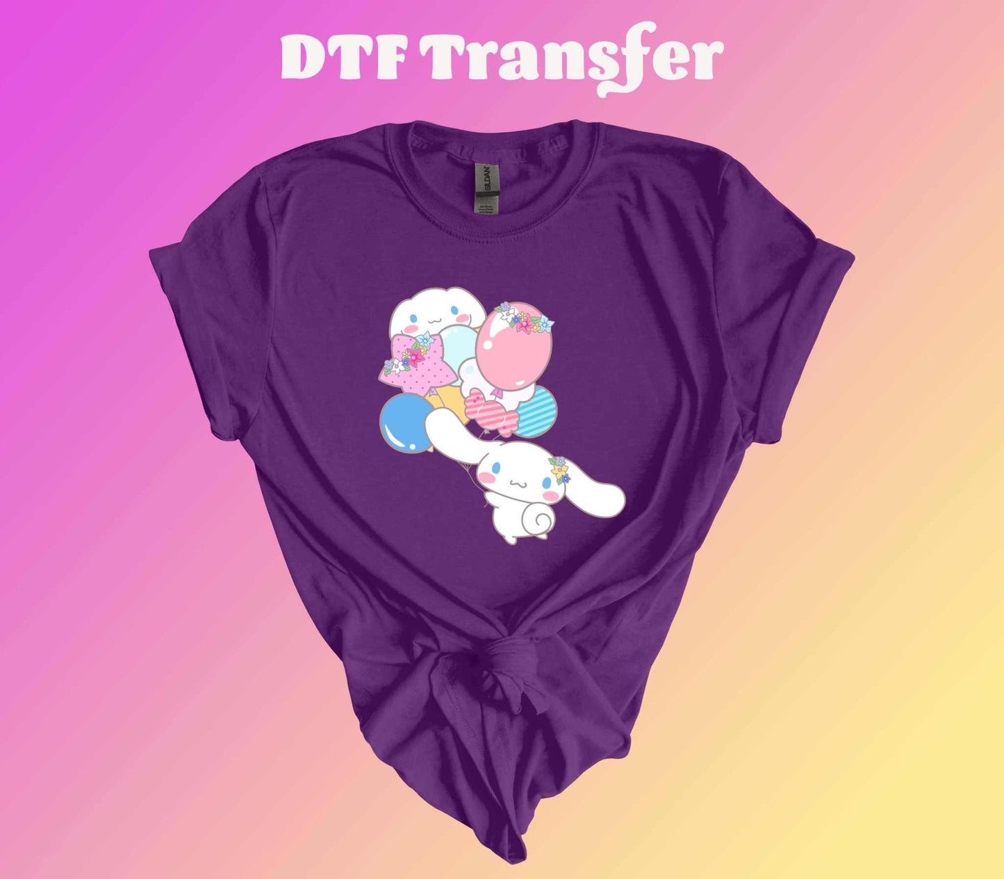 Cinnamoroll Ready to Press Heat Transfer - Imagine With Aloha