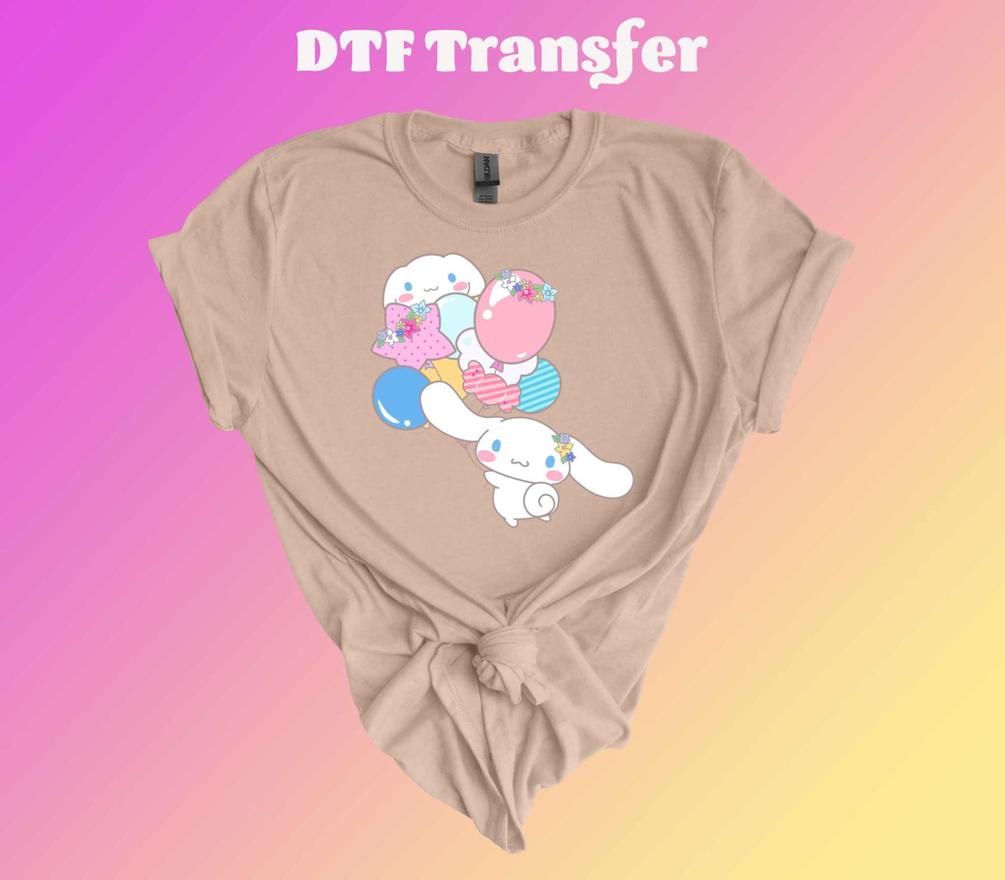 Cinnamoroll Ready to Press Heat Transfer - Imagine With Aloha