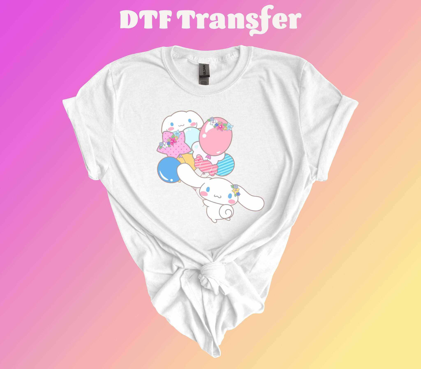 Cinnamoroll Ready to Press Heat Transfer - Imagine With Aloha