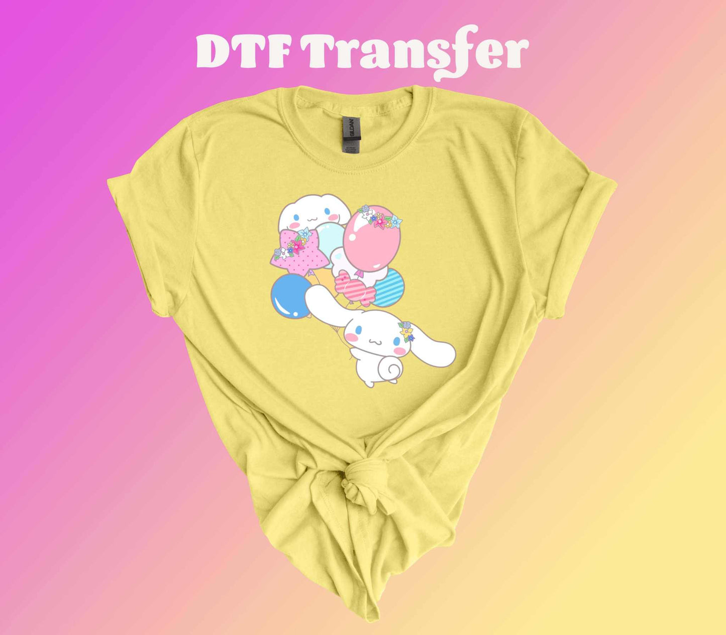 Cinnamoroll Ready to Press Heat Transfer - Imagine With Aloha