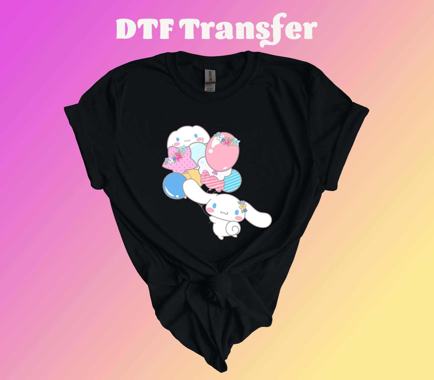 Cinnamoroll Ready to Press Heat Transfer - Imagine With Aloha