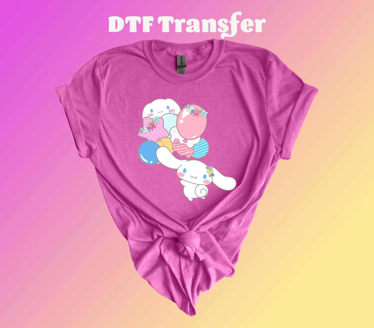 Cinnamoroll Ready to Press Heat Transfer - Imagine With Aloha