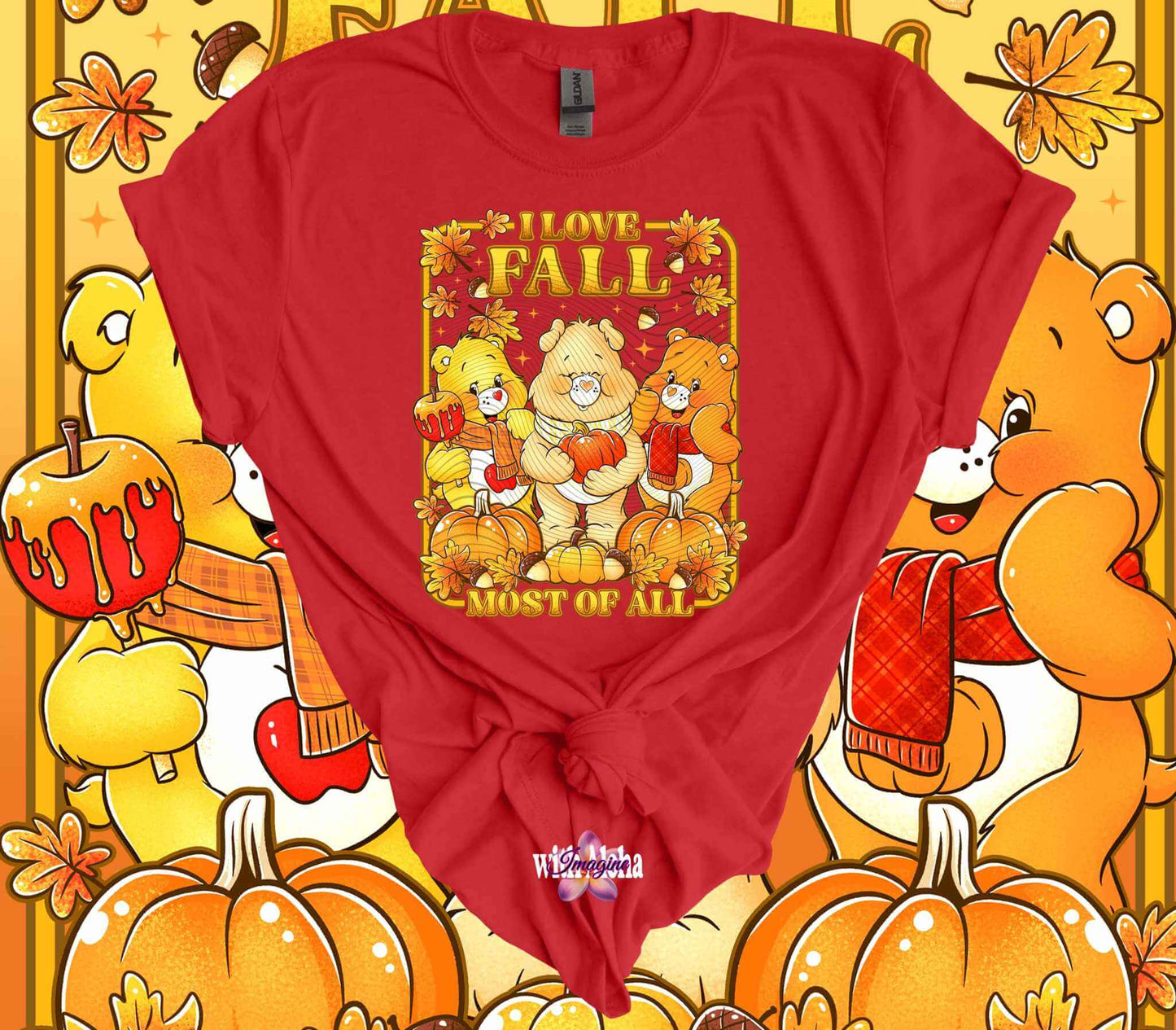 Cute Care Bear Halloween T-Shirt - Imagine With Aloha