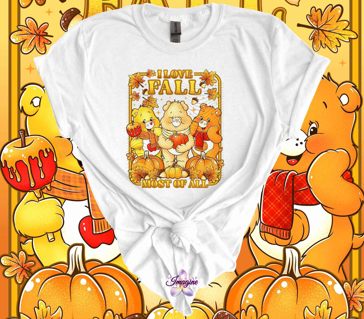 Cute Care Bear Halloween T-Shirt - Imagine With Aloha