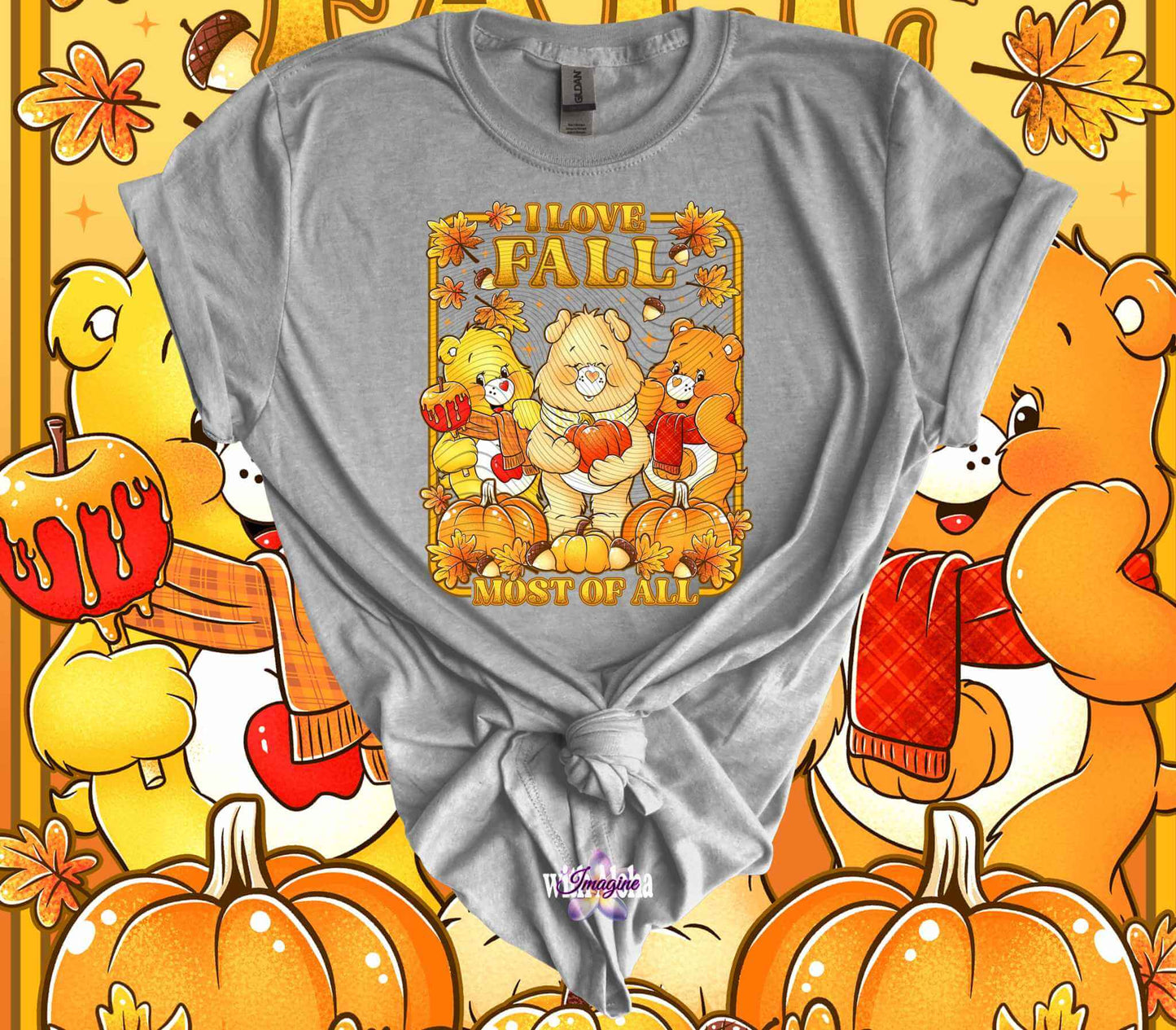Cute Care Bear Halloween T-Shirt - Imagine With Aloha