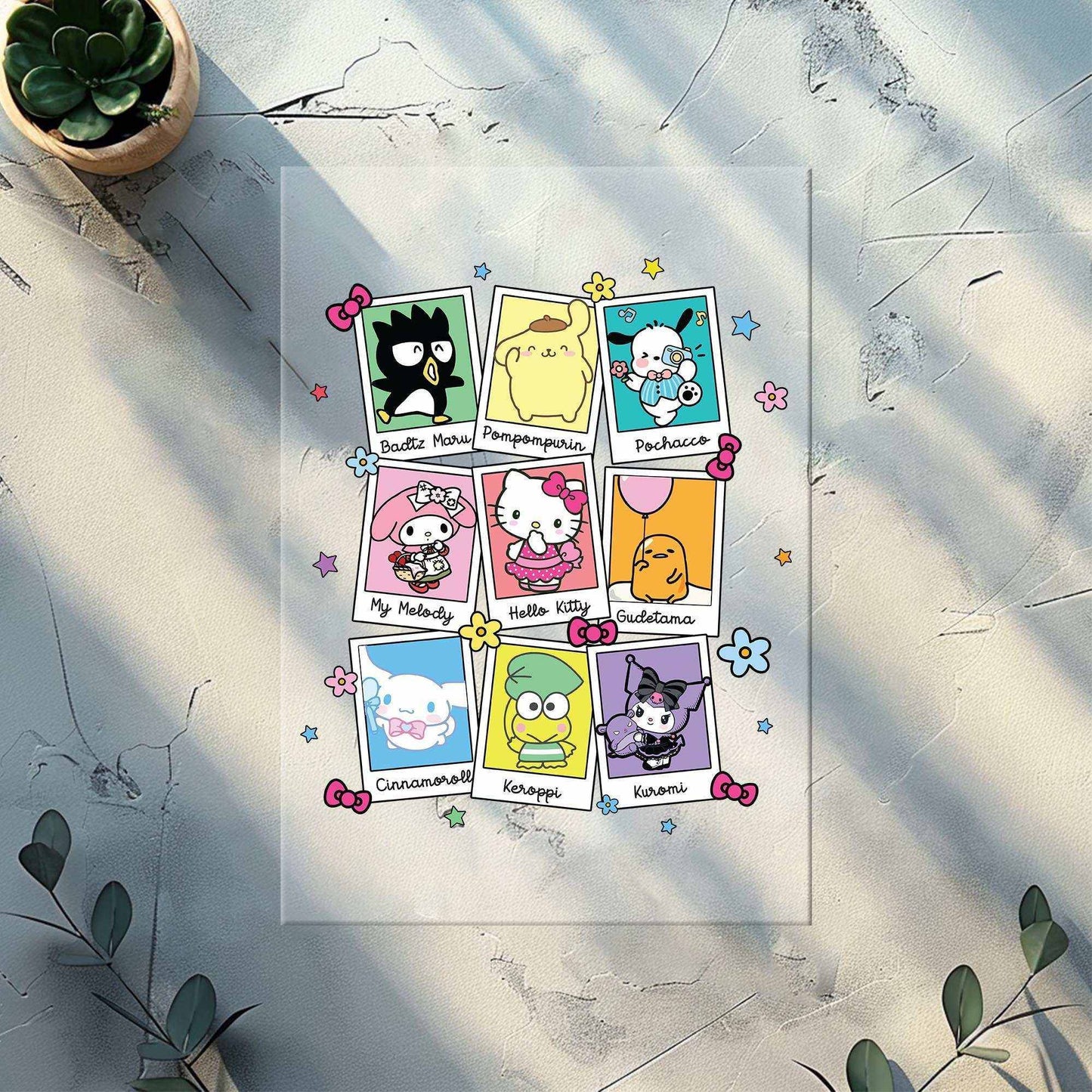 Cute Cat and Friends DTF Transfer - Imagine With Aloha