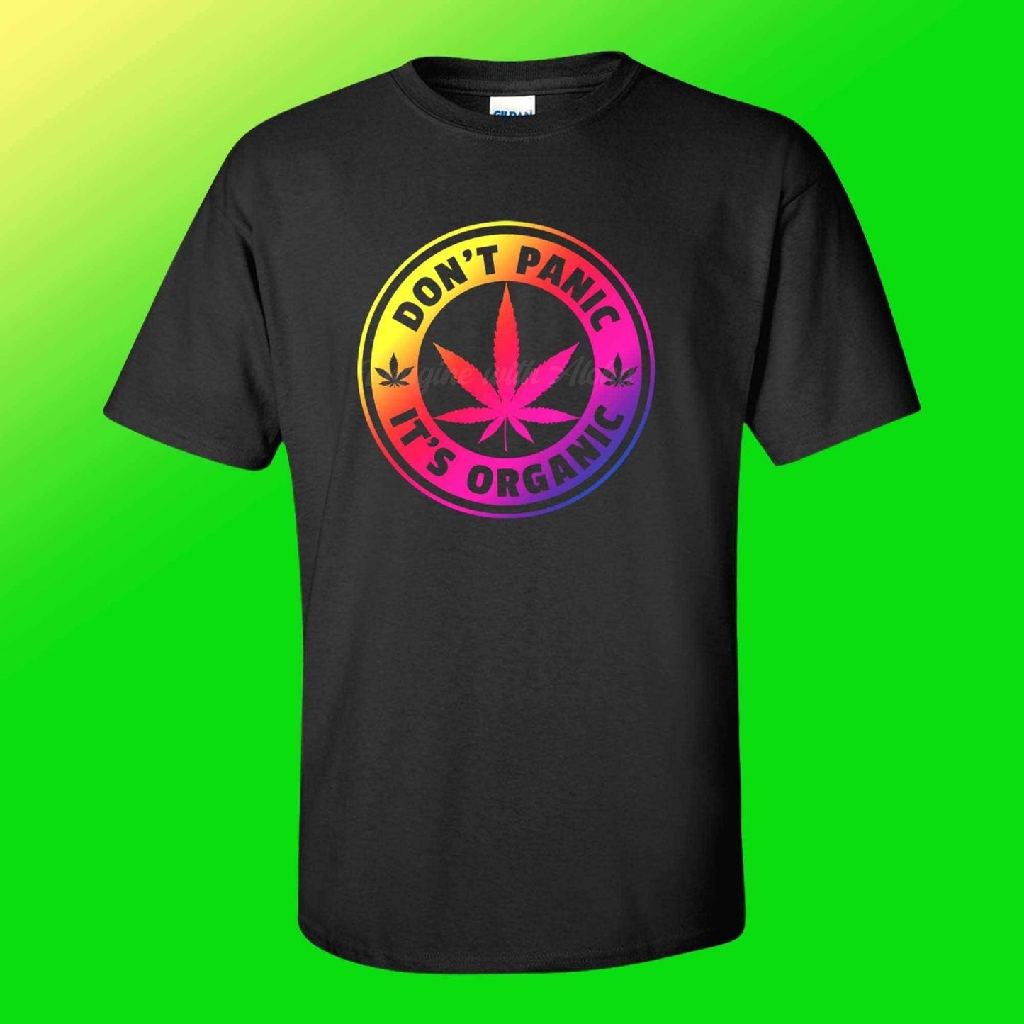 Don't Panic, Its Organic Ready to Press Heat Transfer - Imagine With Aloha