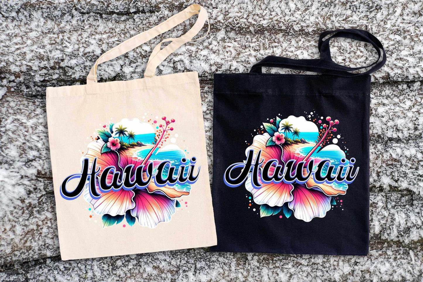 Hawaii Hibiscus Ready to Press Heat Transfer - Imagine With Aloha