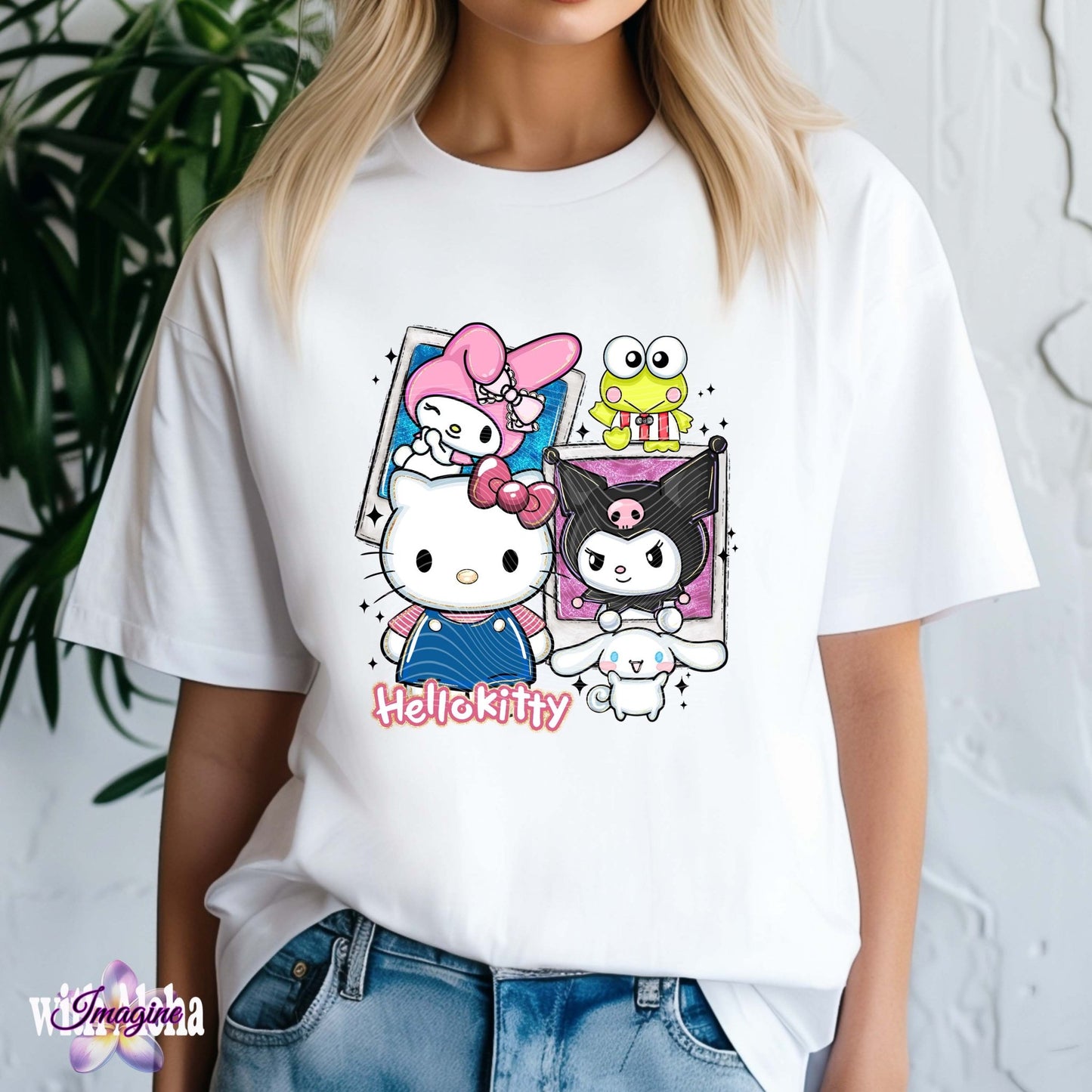 Hello Kitty & Friends Graphic T-Shirt – Cute Kawaii Aesthetic - Imagine With Aloha