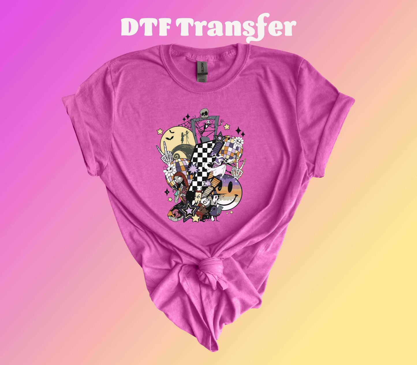 Jack Halloween Vibes Ready to Press Heat Transfer - Imagine With Aloha