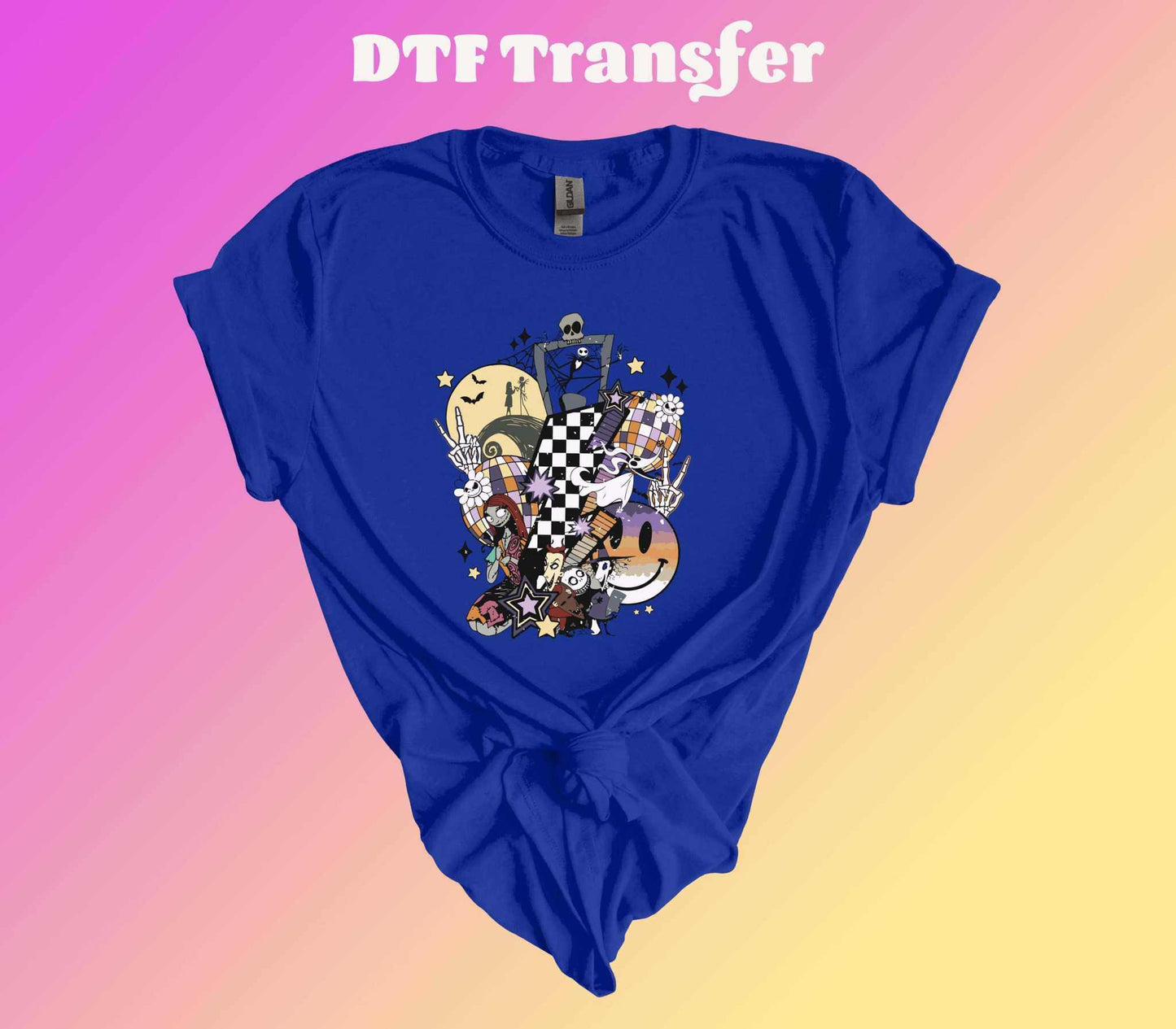 Jack Halloween Vibes Ready to Press Heat Transfer - Imagine With Aloha