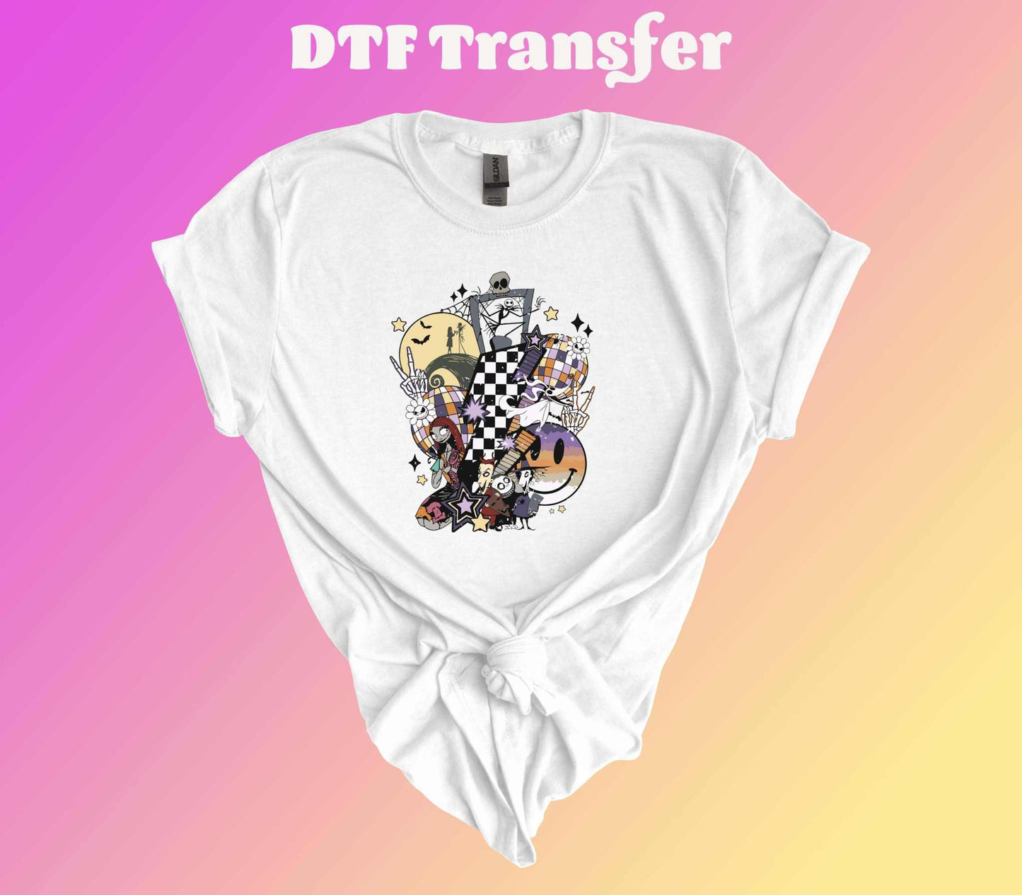Jack Halloween Vibes Ready to Press Heat Transfer - Imagine With Aloha