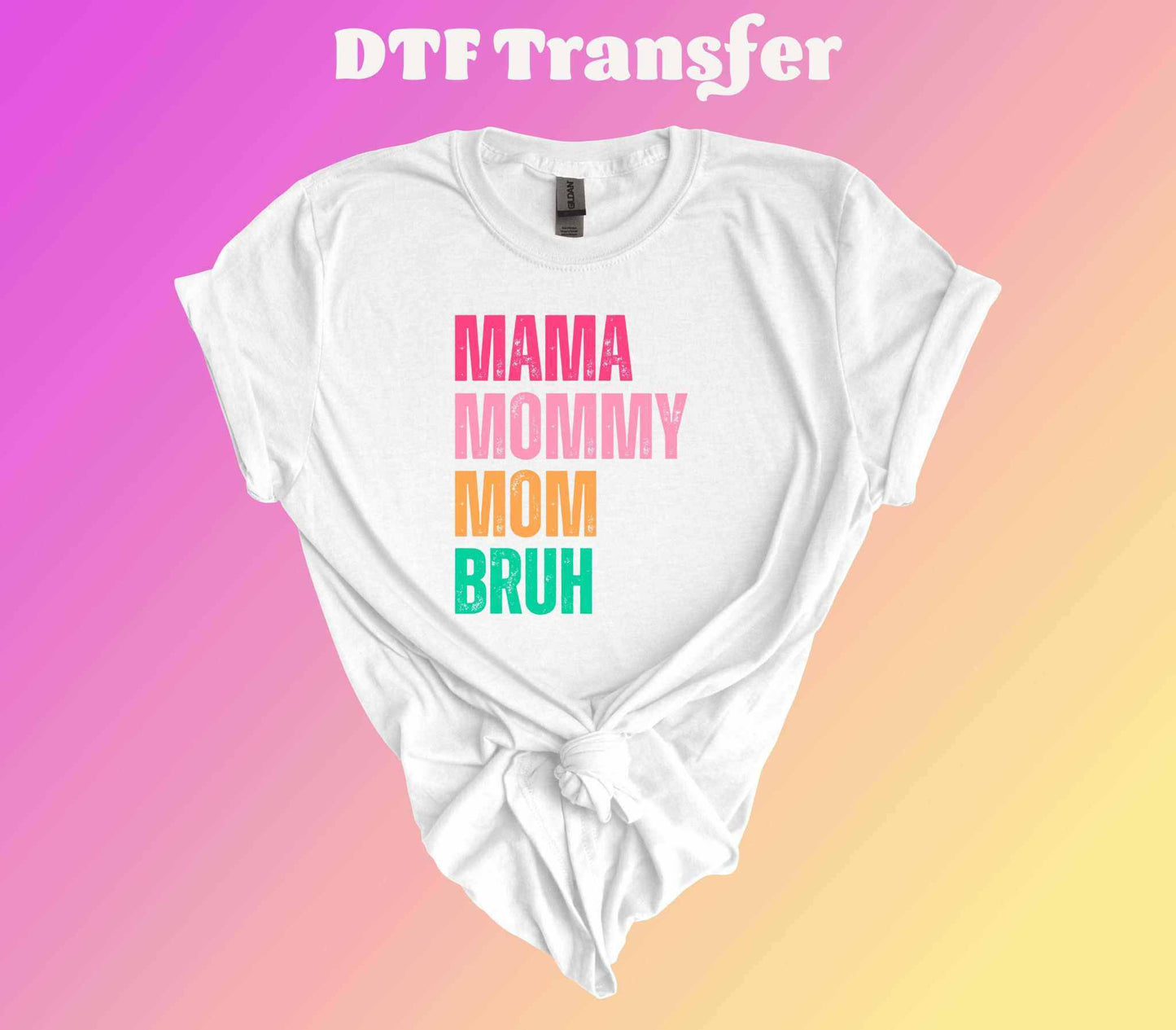Mama Mommy Bruh DTF Transfer - Imagine With Aloha