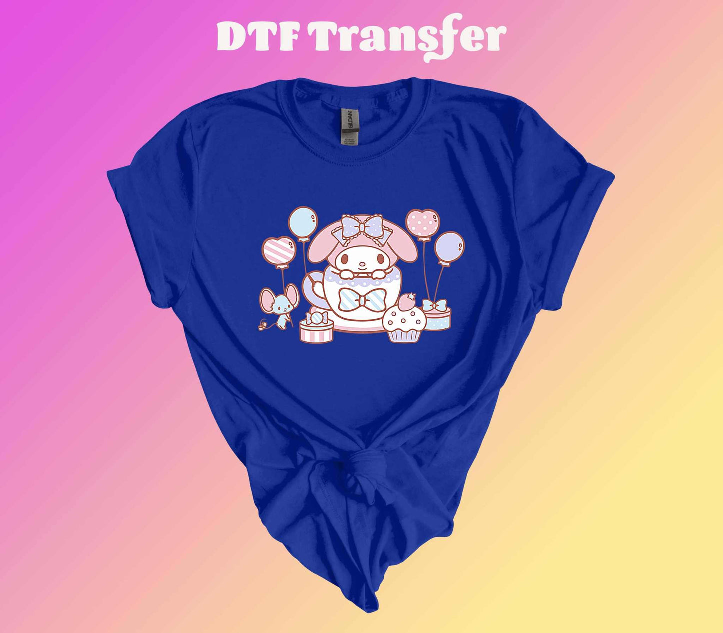 My Melody Ready to Press Heat Transfer - Imagine With Aloha