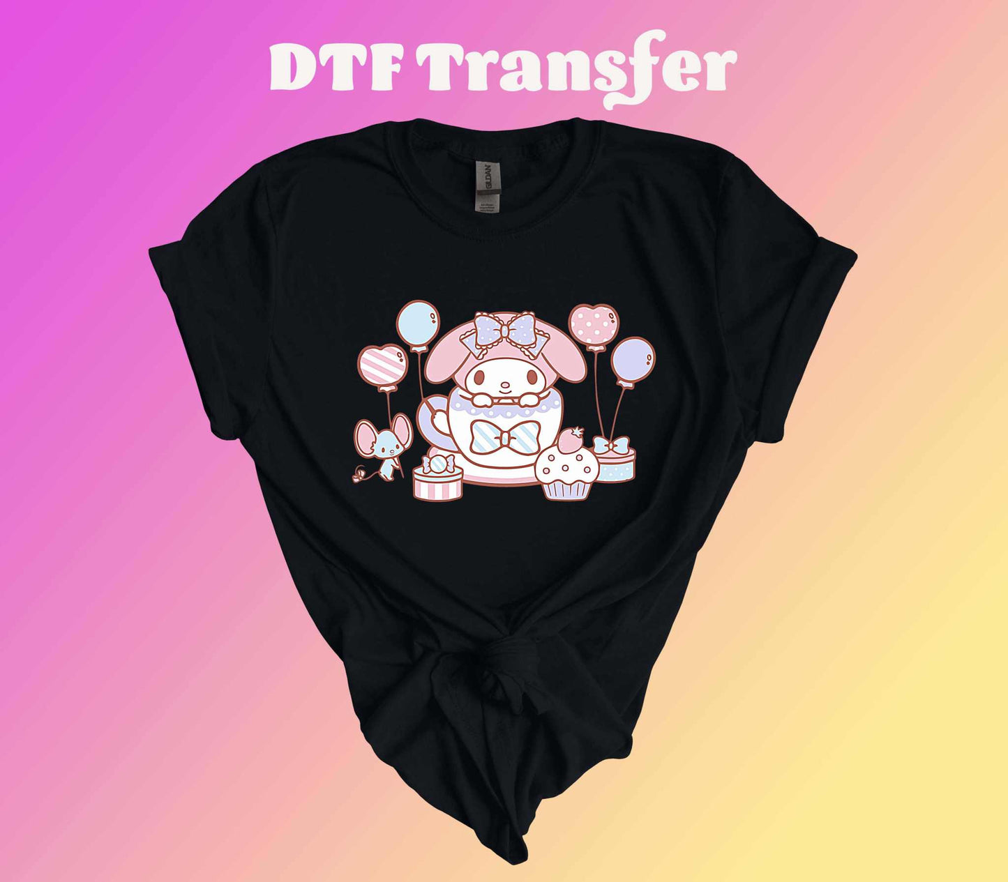 My Melody Ready to Press Heat Transfer - Imagine With Aloha