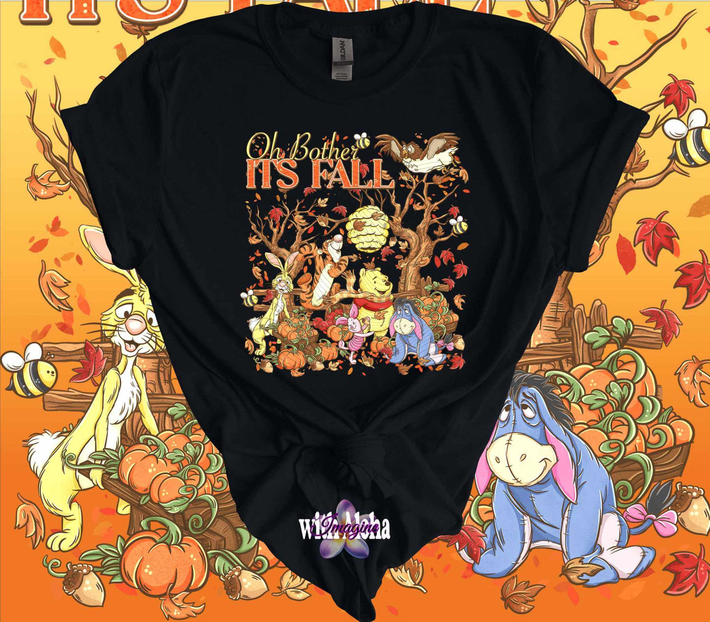 Pooh Bear Halloween T-Shirt - Imagine With Aloha