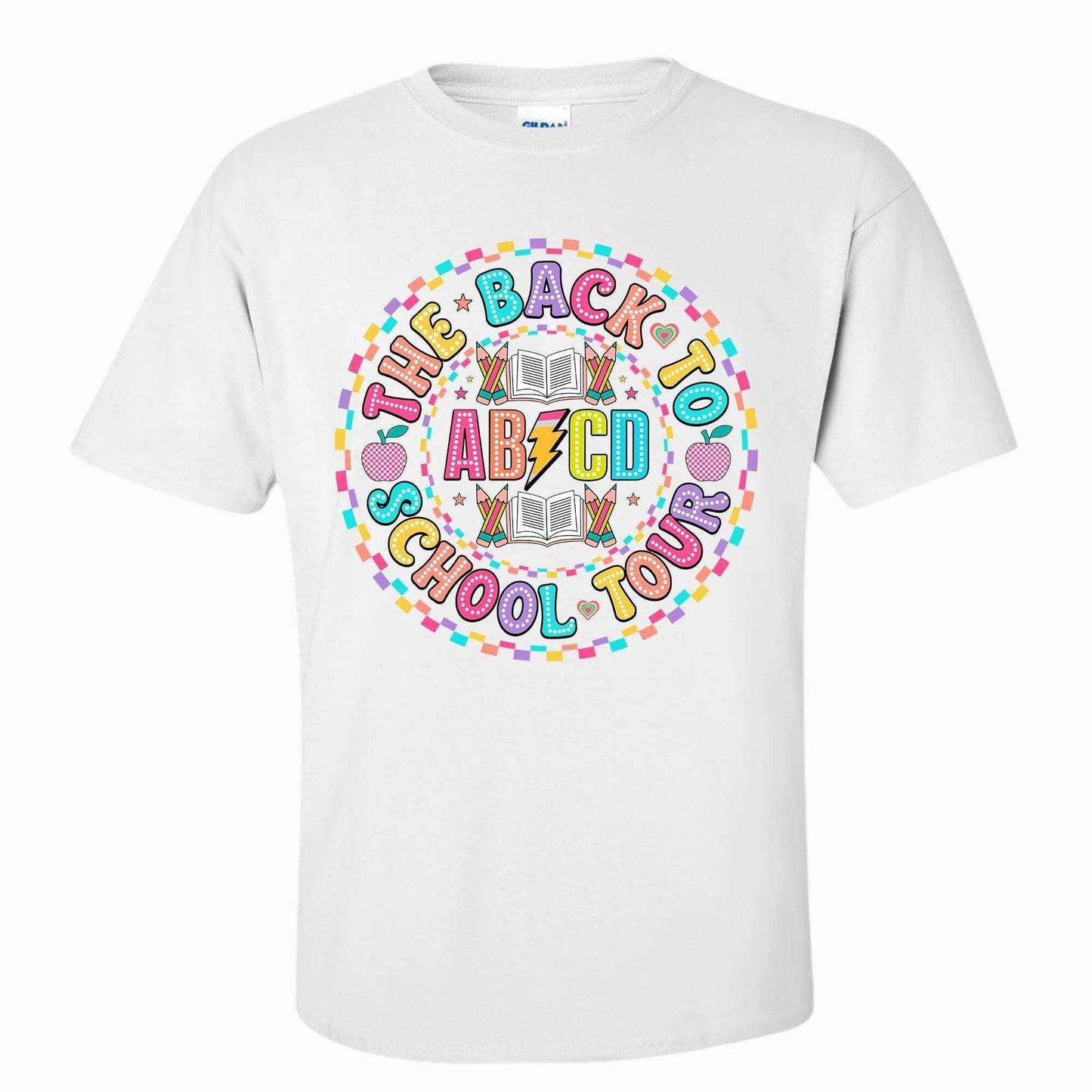 The Back to School Tour DTF Transfer, Ready to Press Heat Transfer - Imagine With Aloha