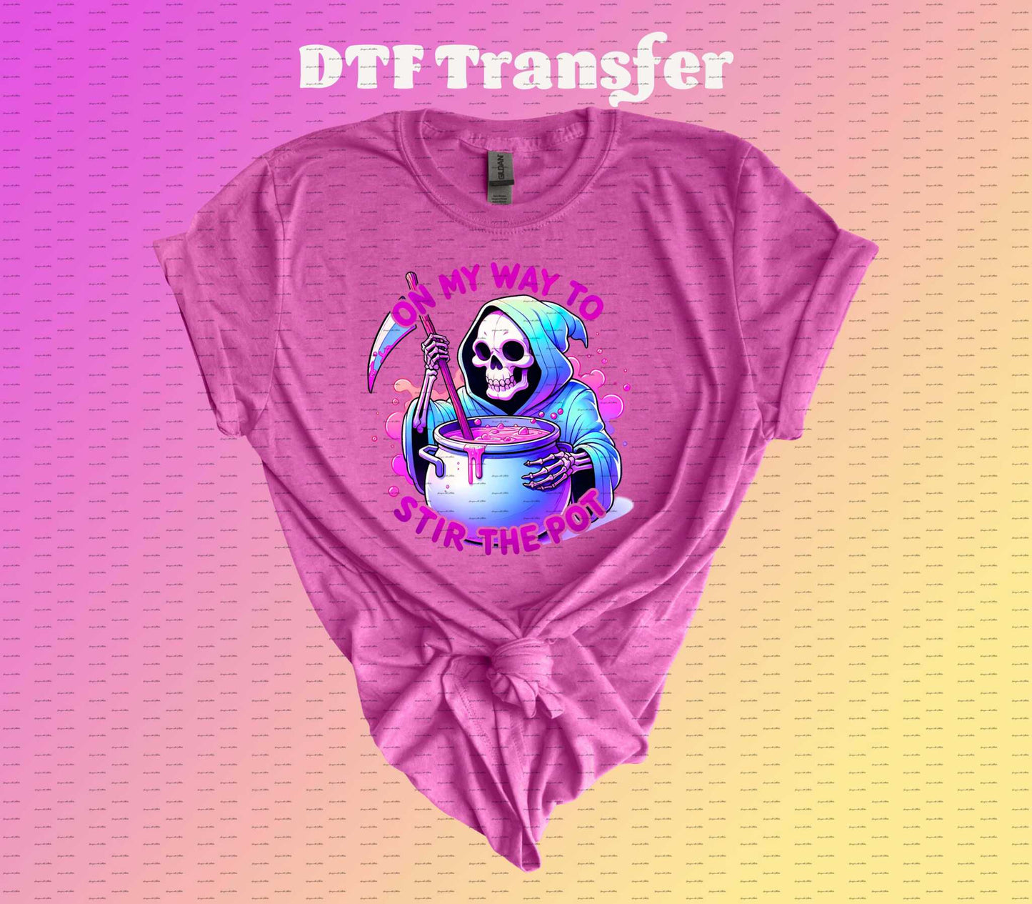 On My Way to Stir the Pot DTF Transfer - Imagine With Aloha