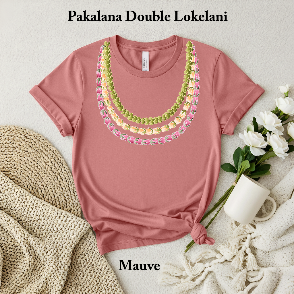 Pakalana Double Lokelani Lei T-Shirt