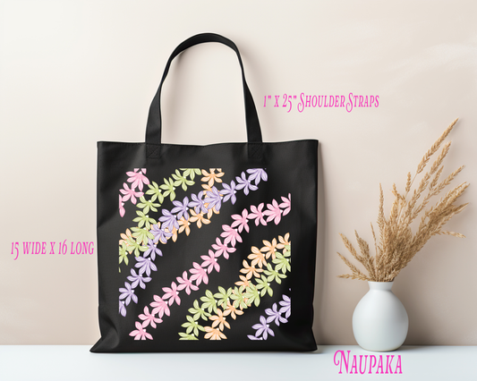 Naupaka Floral Tote Bag – Hawaiian Flower