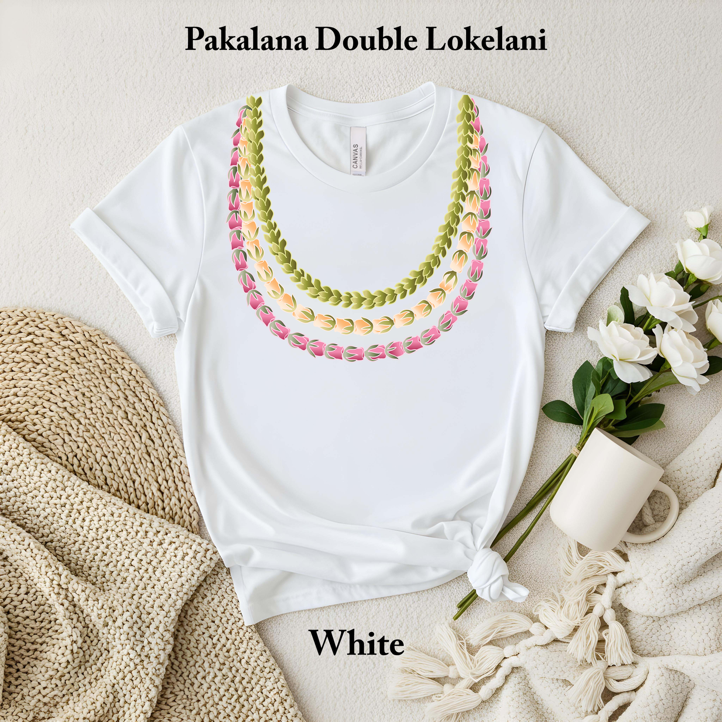 Pakalana Double Lokelani Lei T-Shirt