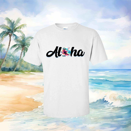 Aloha Hibiscus T-shirt - Imagine With Aloha