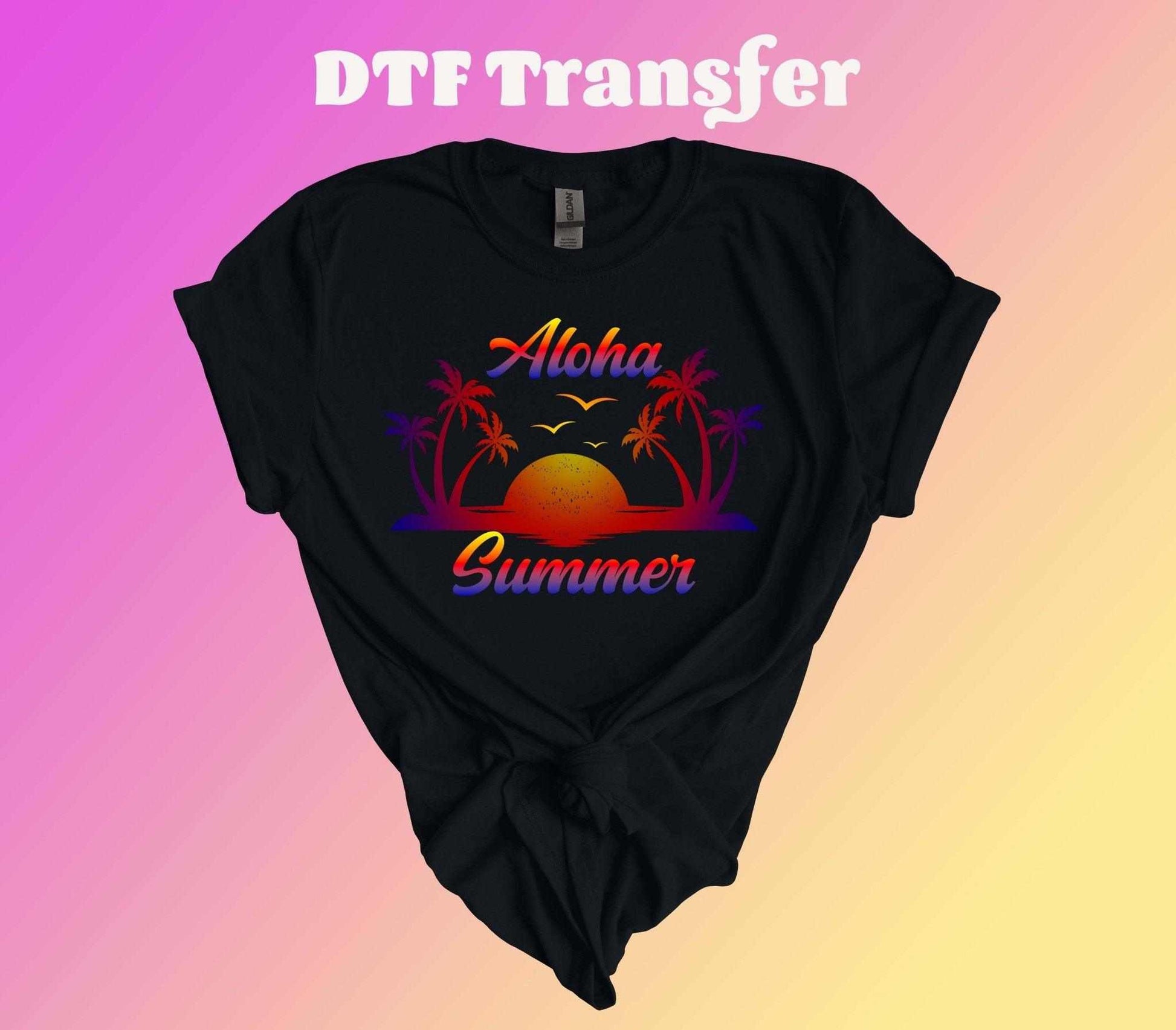 Tropical Summer DTF Transfer