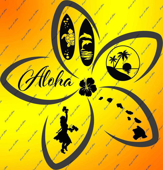 Aloha Svg - Capture Hawaii's Spirit - Imagine With Aloha