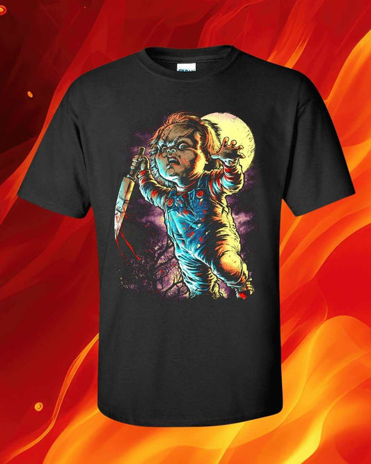 Chucky Horror Movie Villain T Shirt - Imagine With Aloha