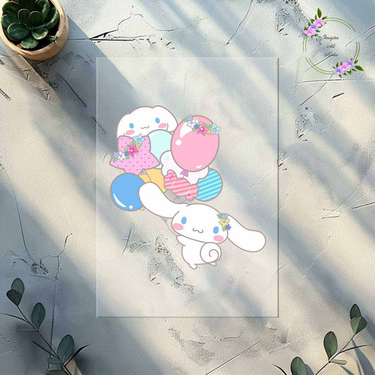 Cinnamoroll Ready to Press Heat Transfer - Imagine With Aloha