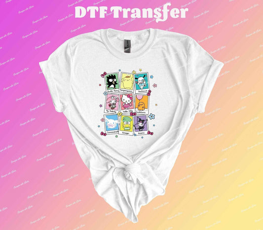 Cute Cat and Friends DTF Transfer - Imagine With Aloha