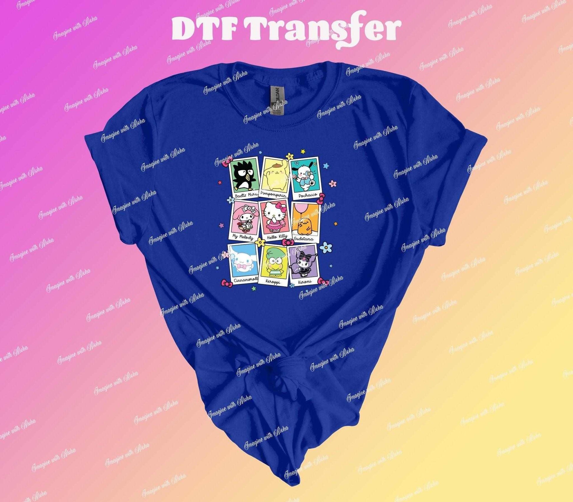 Cute Cat and Friends DTF Transfer - Imagine With Aloha