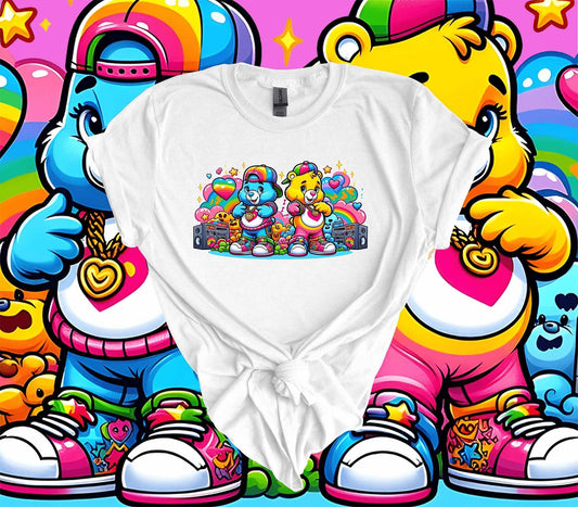 Graffiti Carebear T-Shirt - Imagine With Aloha