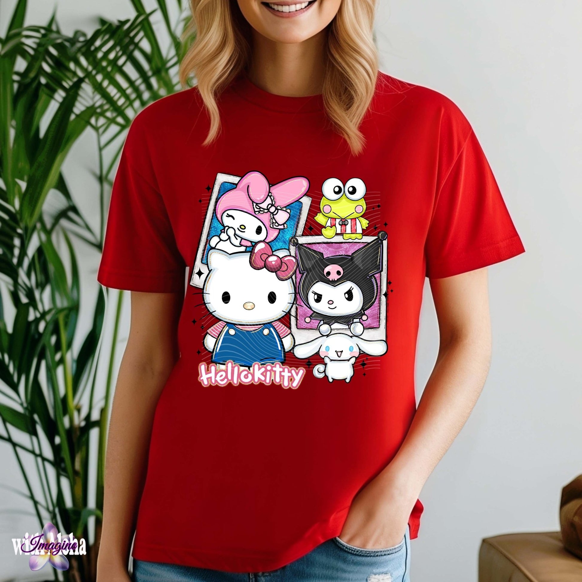 Hello Kitty & Friends Graphic T-Shirt – Cute Kawaii Aesthetic - Imagine With Aloha