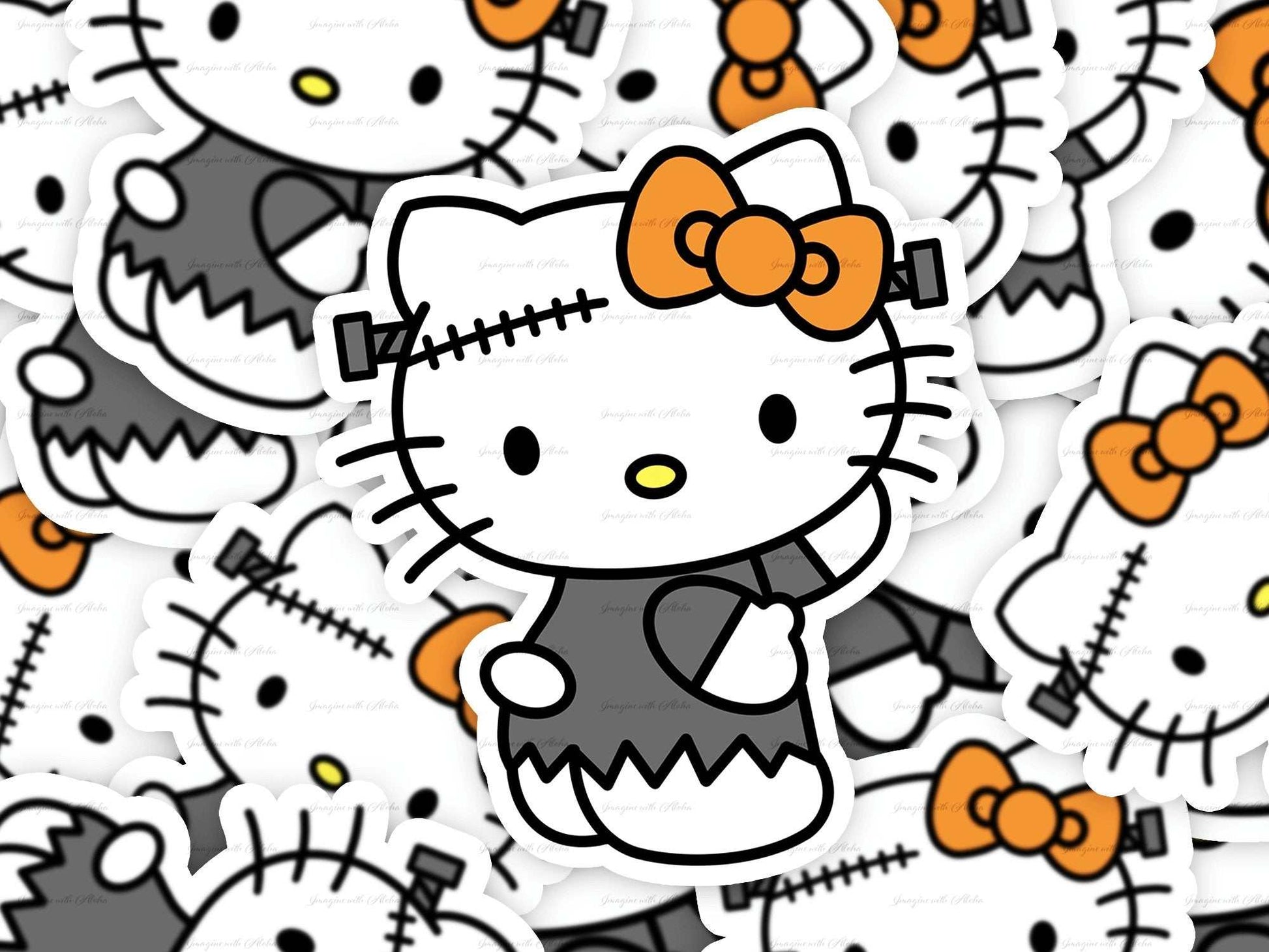 Hello Kitty Halloween Sticker Bundle - Imagine With Aloha