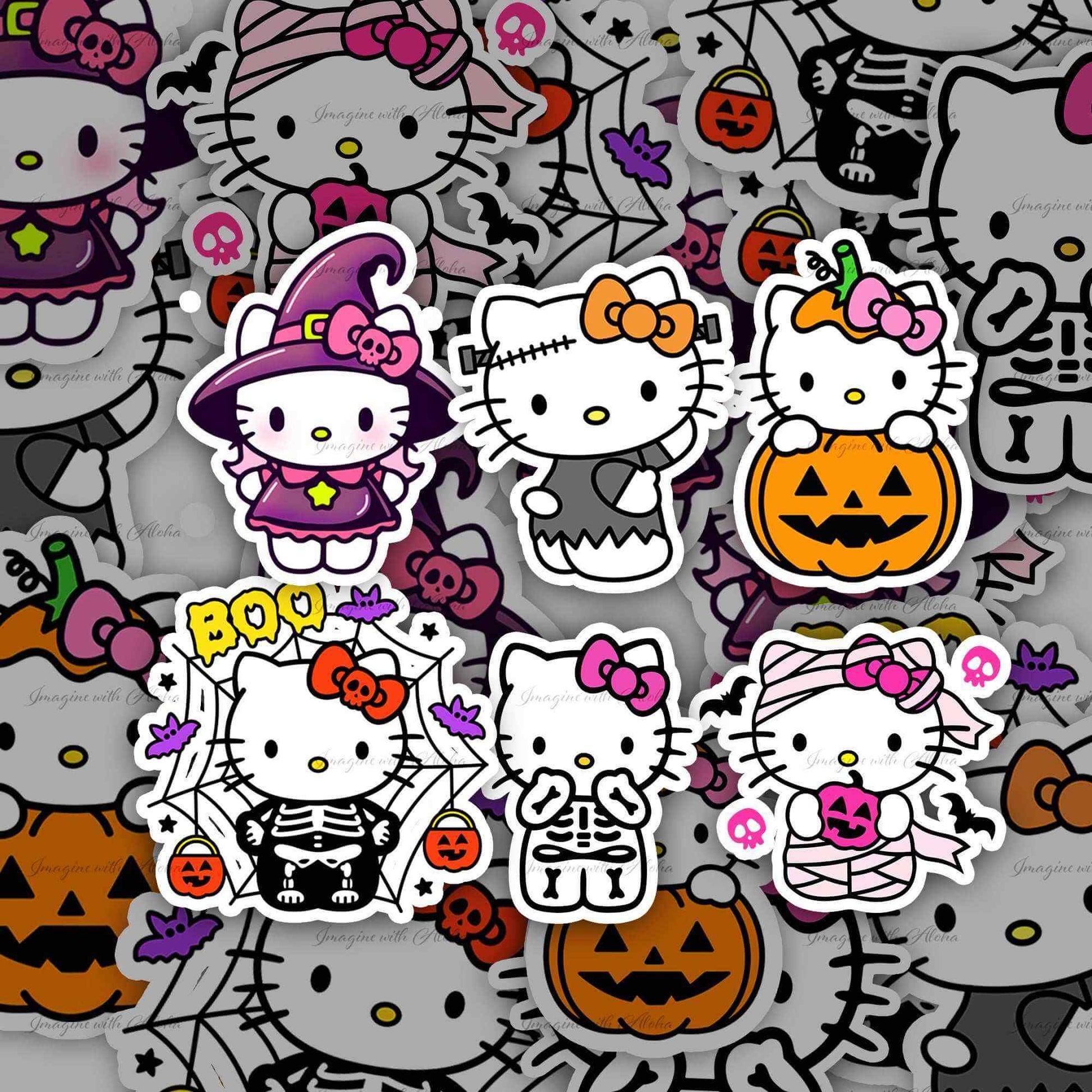 Hello Kitty Halloween Sticker Bundle - Imagine With Aloha