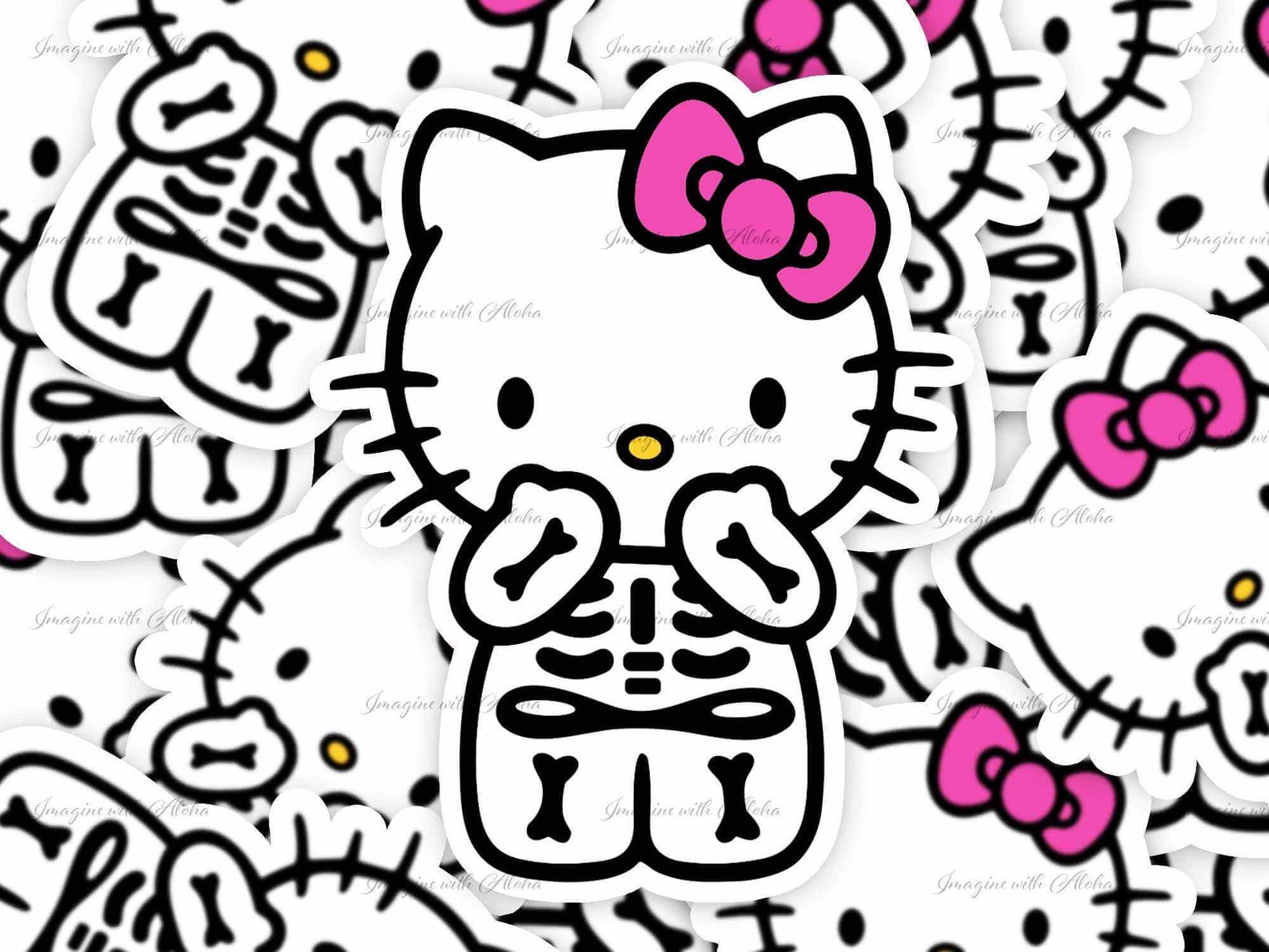 Hello Kitty Halloween Sticker Bundle - Imagine With Aloha