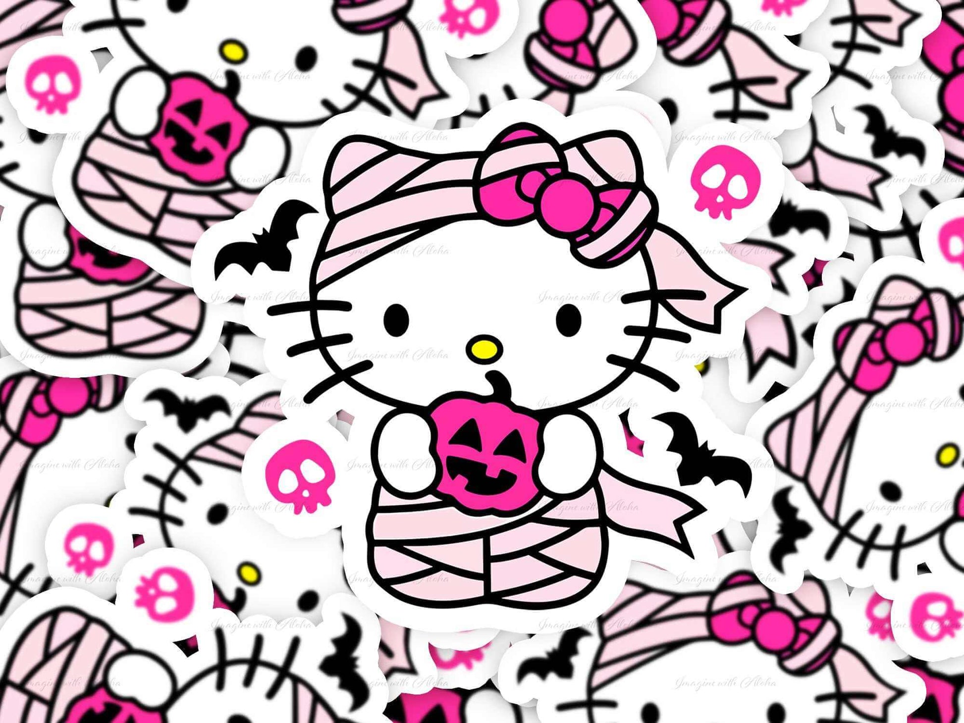 Hello Kitty Halloween Sticker Bundle - Imagine With Aloha