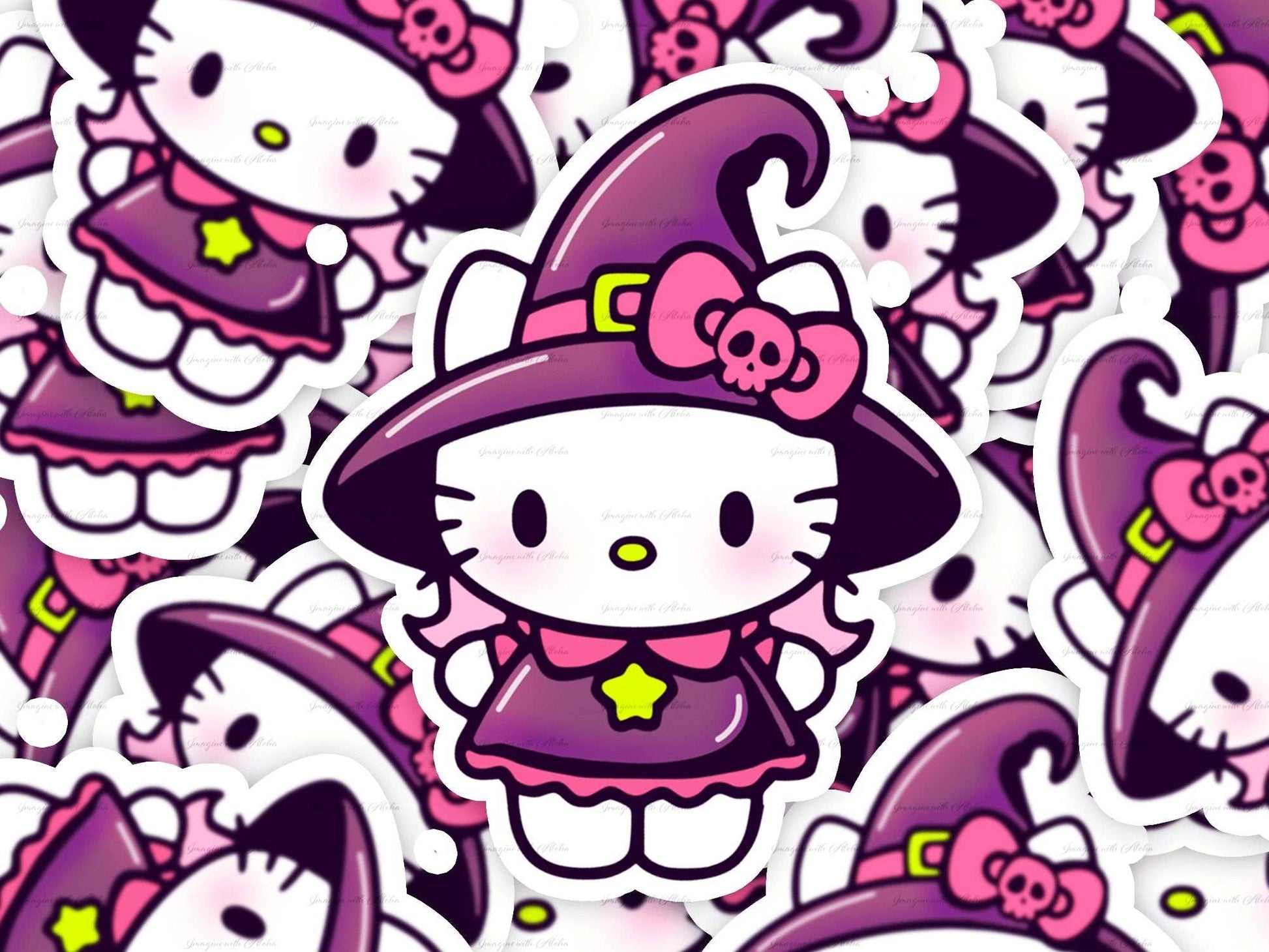 Hello Kitty Halloween Sticker Bundle - Imagine With Aloha